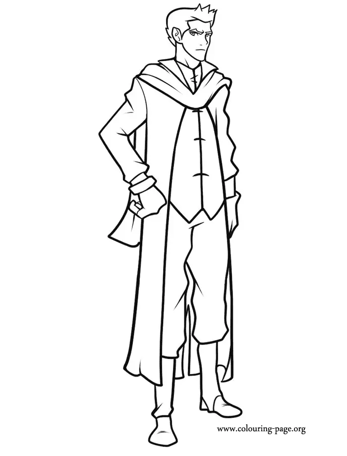 The Legend of Korra Coloring Pages 15