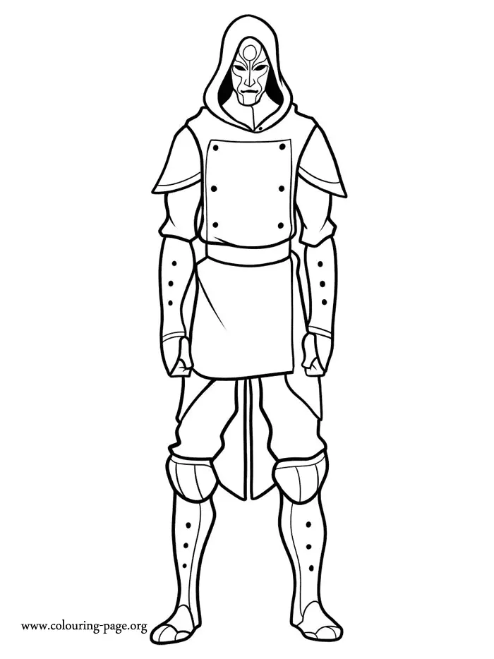 The Legend of Korra Coloring Pages 19