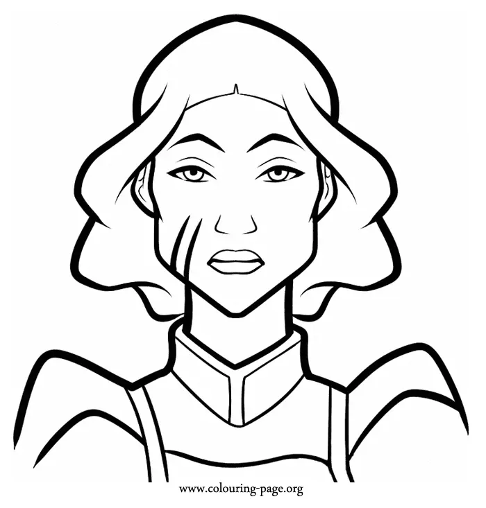 The Legend of Korra Coloring Pages 24