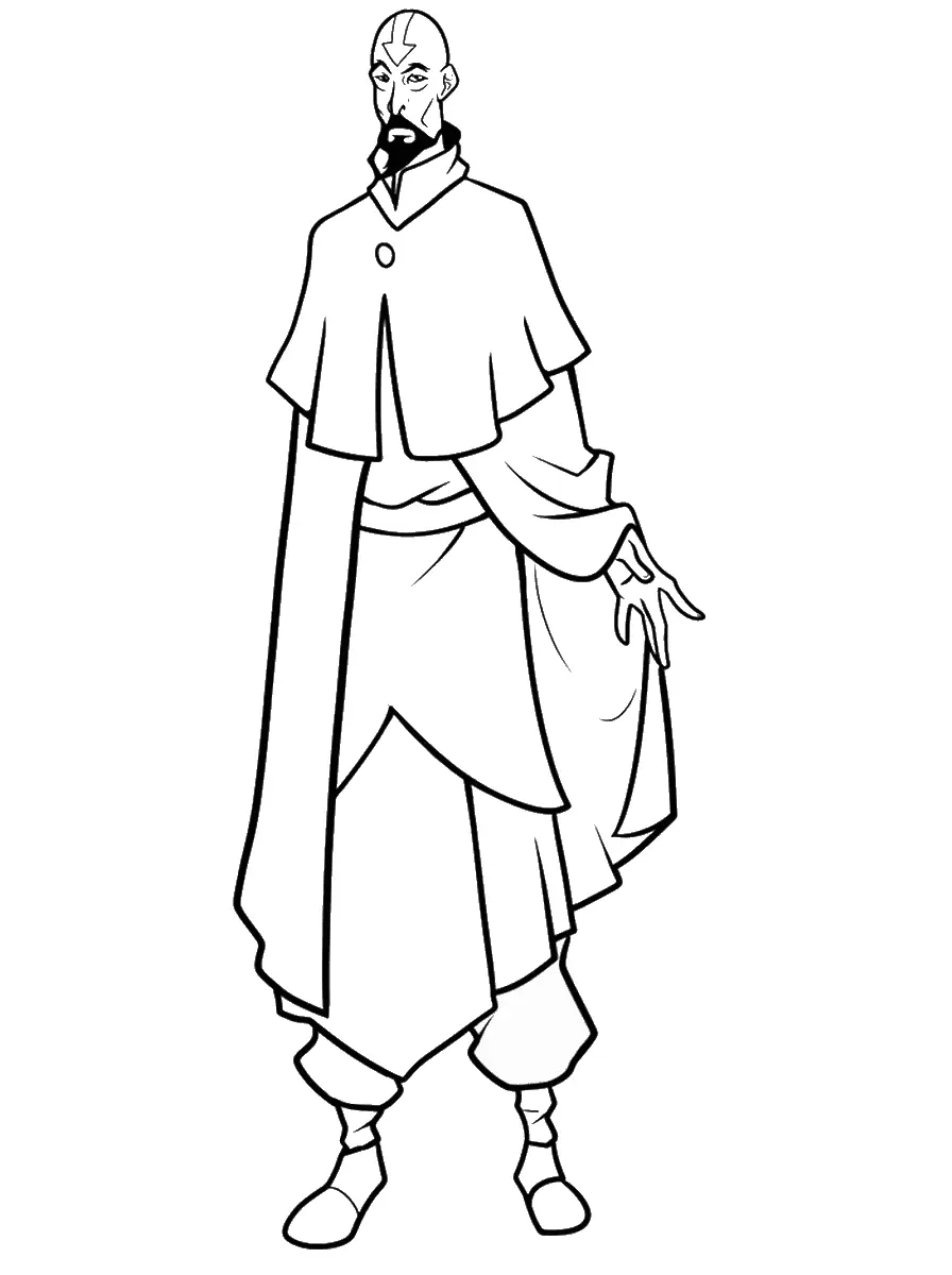 The Legend of Korra Coloring Pages 29