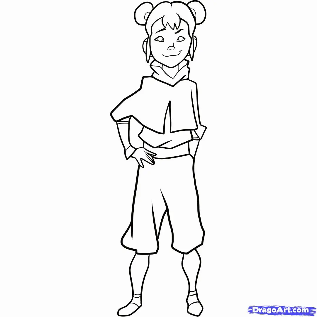 The Legend of Korra Coloring Pages 34