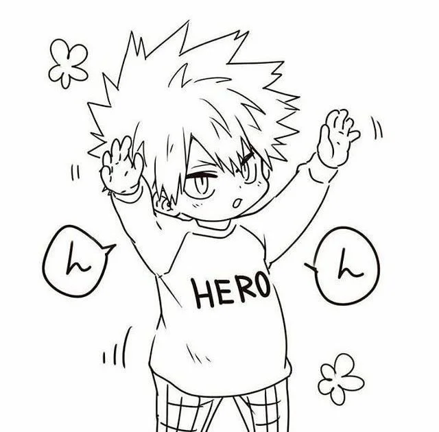 Todoroki Coloring Pages 13