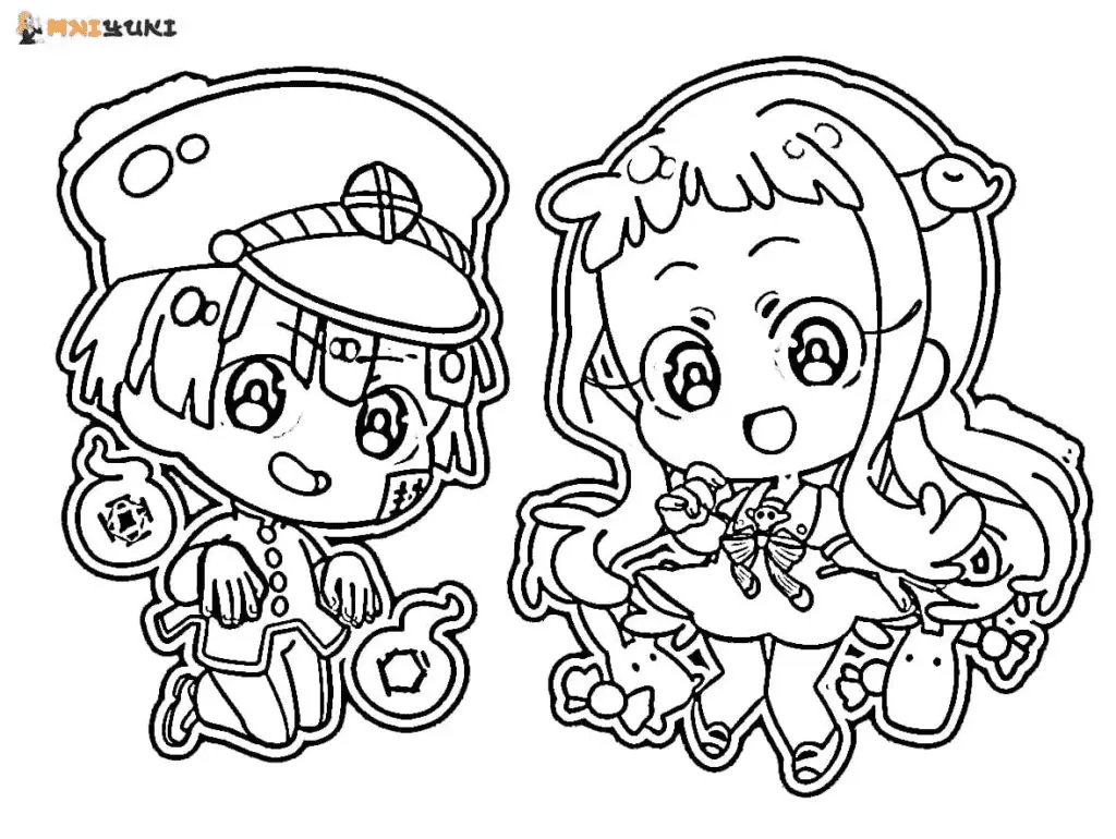 Toilet Bound Hanako Kun Coloring Pages 38