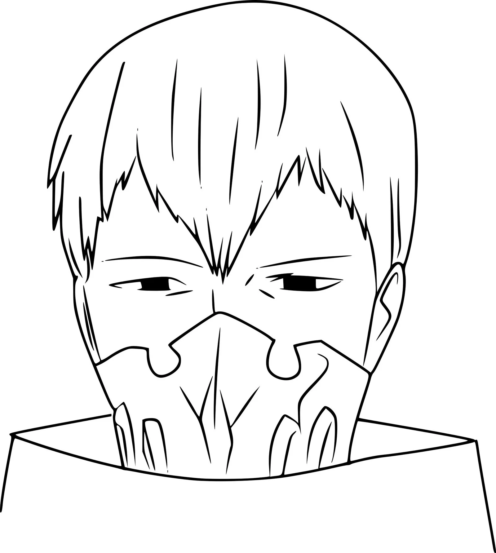 Tokyo Ghoul Coloring Pages 13