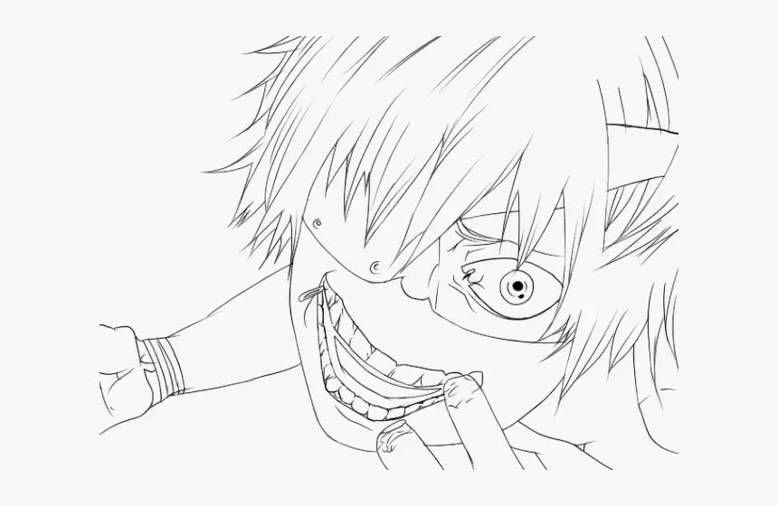 Tokyo Ghoul Coloring Pages 6