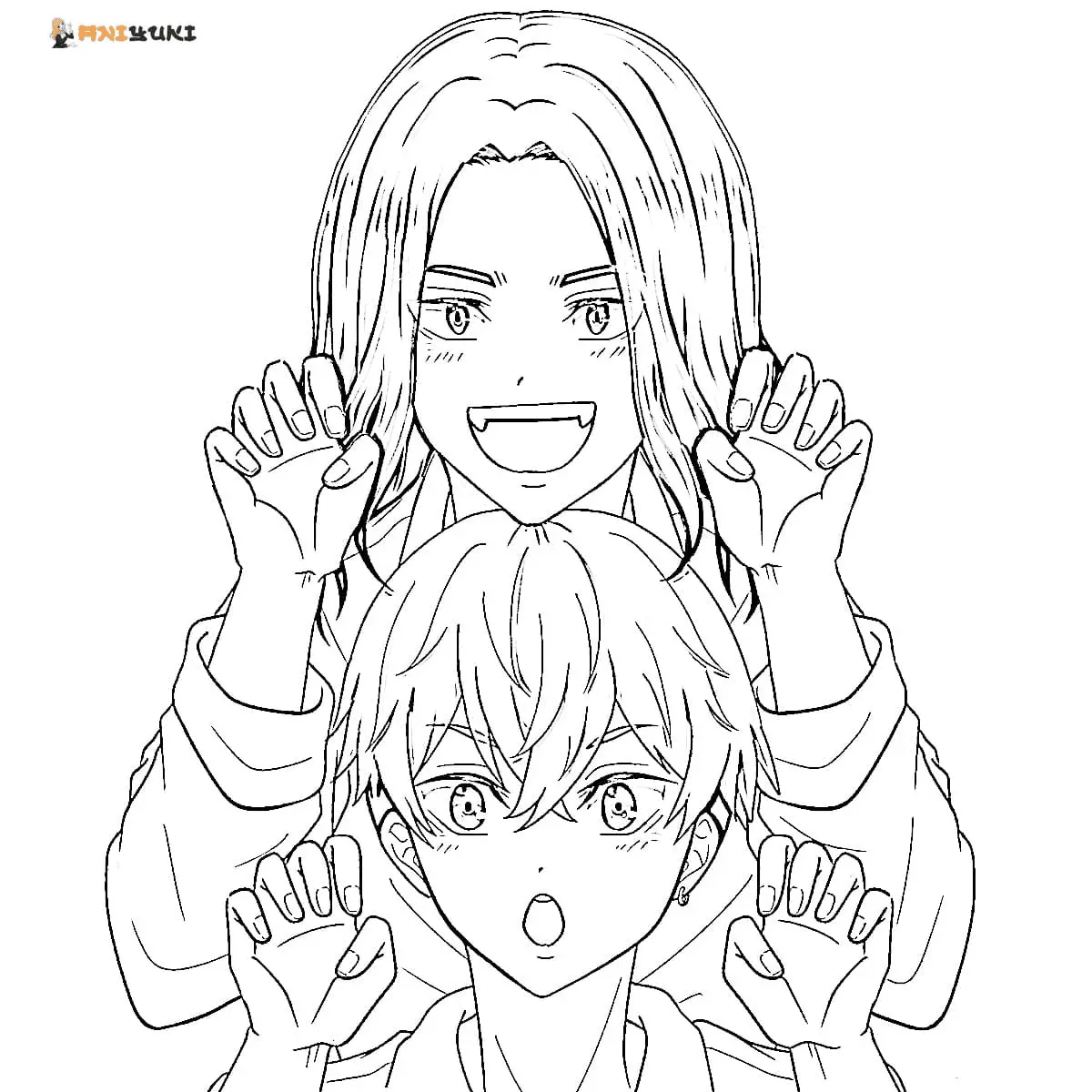 Tokyo Revengers Coloring Pages 7