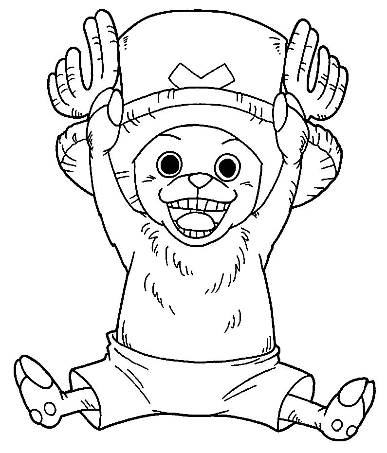 Tony Tony Chopper Coloring Pages 15