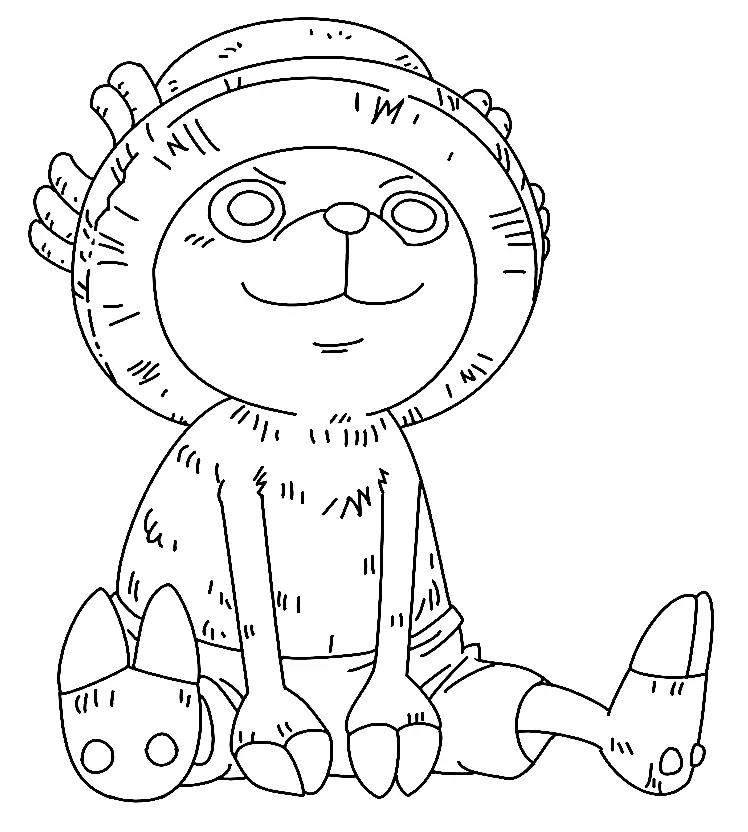 Tony Tony Chopper Coloring Pages 37