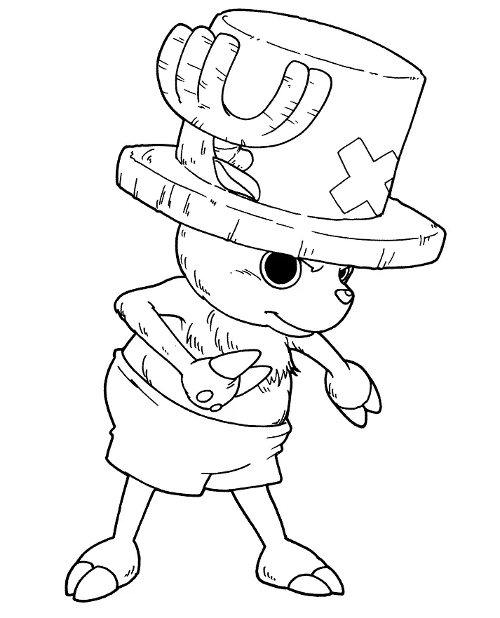 Tony Tony Chopper Coloring Pages 44