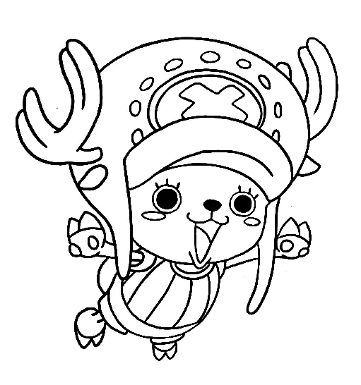 Tony Tony Chopper Coloring Pages 5