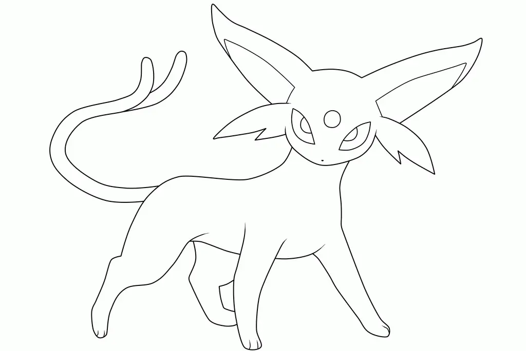 Umbreon Coloring Pages 33