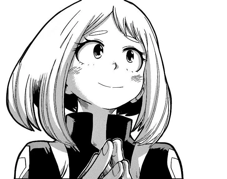 Uraraka Coloring Pages 6