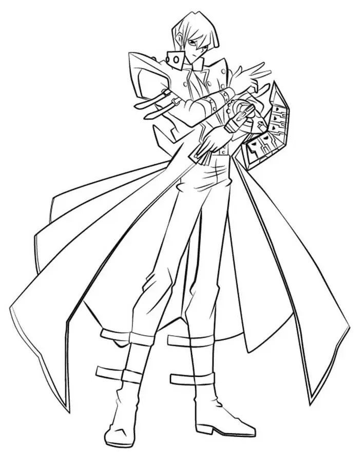 Yu Gi Oh Coloring Pages 54