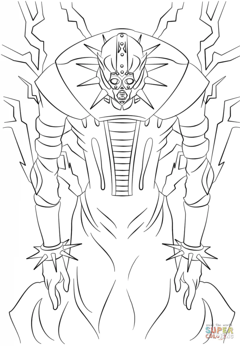 Yu Gi Oh Coloring Pages 59