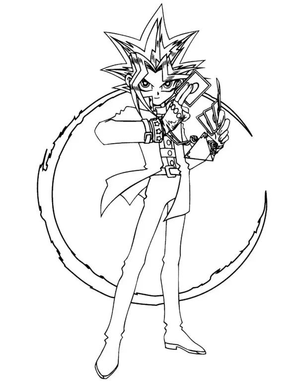 Yu Gi Oh Coloring Pages 60