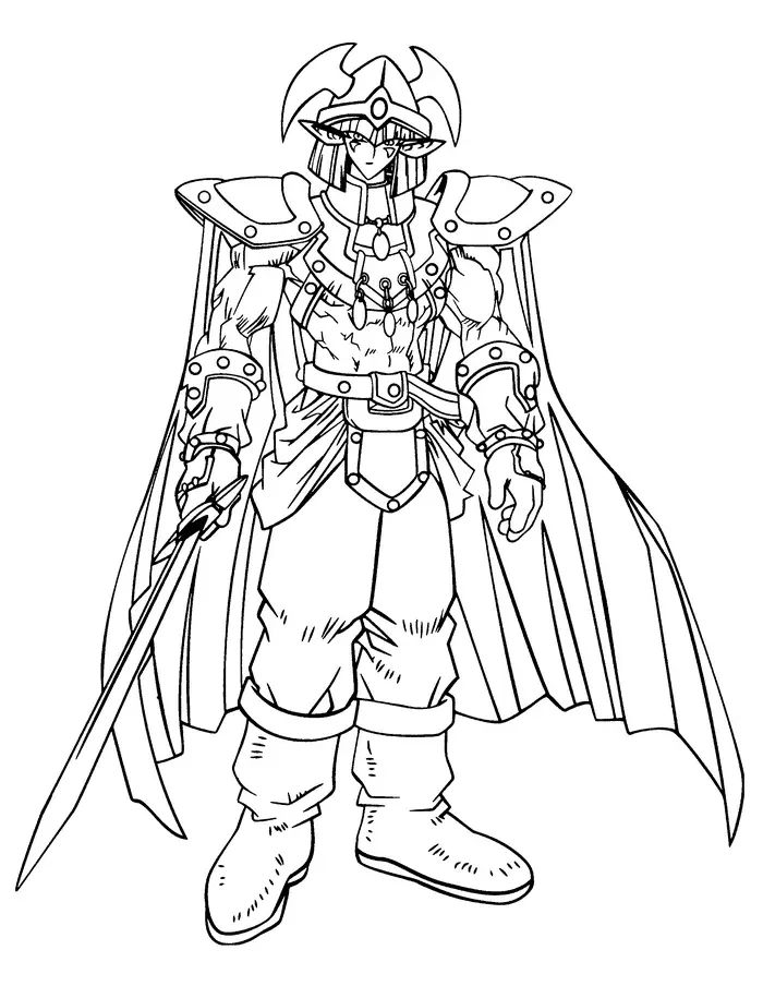 Yu Gi Oh Coloring Pages 65