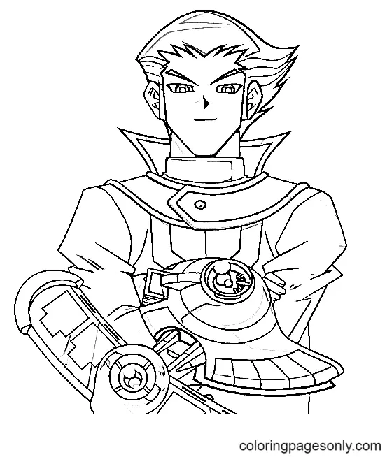 Yu Gi Oh Coloring Pages 66