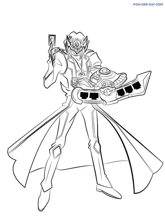 Yu Gi Oh Coloring Pages 67